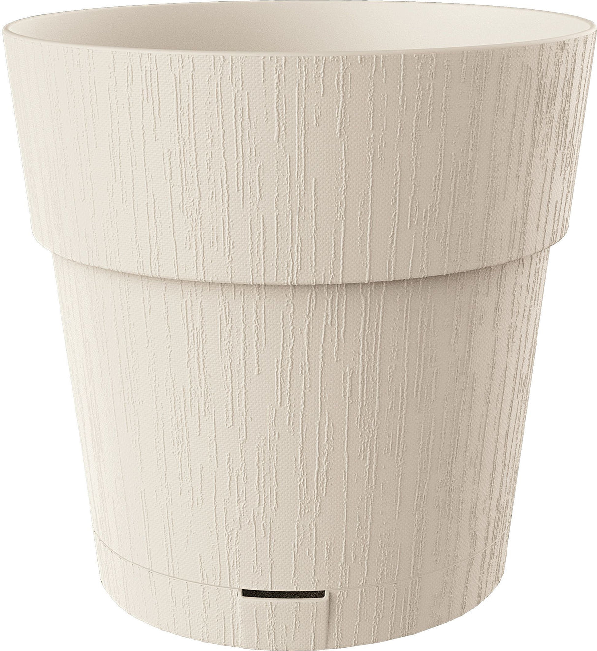 STEFANPLAST Pot de fleur ETHICA - 2 L - 40 x h39 cm - Avec réserve d'eau - Blanc