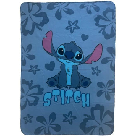 Plaid polaire Stitch, Dimension 100 x 140 cm, Disney LILO & STITCH