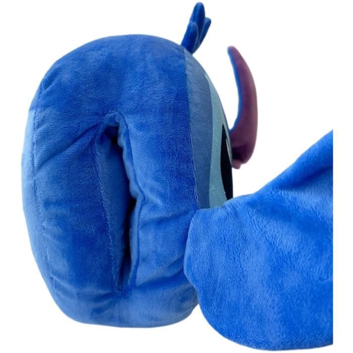 Coussin cocooning 3D Lilo & STITCH, Microfibre, Dimension 30 cm, Disney