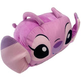 Coussin cocooning 3D - LILO & STITCH - Angel - Microfibre - 30 cm