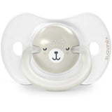 Lot de 2 sucettes symétriques - SUAVINEX - Night&Day Wild&Free - SX Pro - 0 a 6 mois - Gris