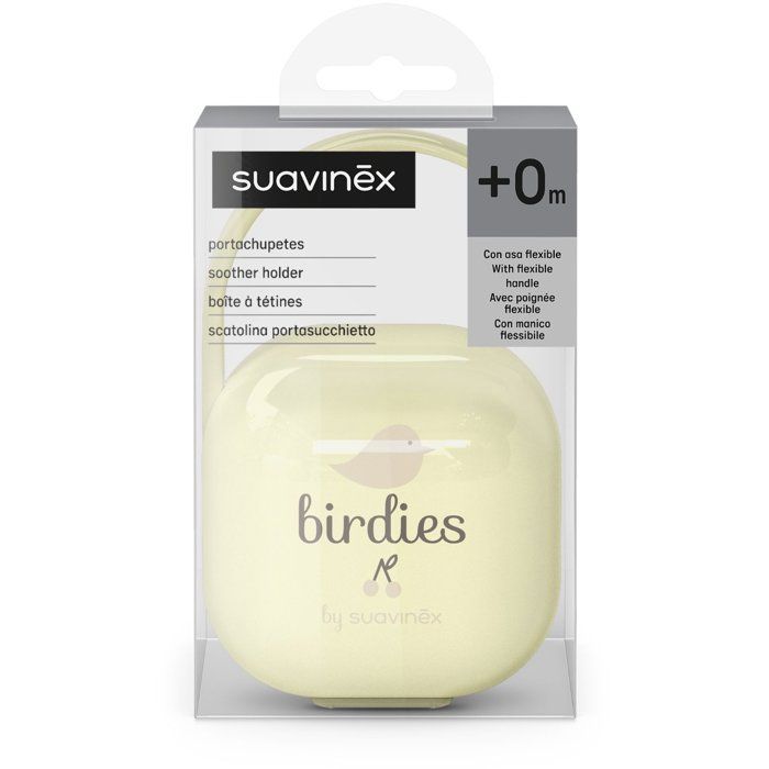 Porte-sucette - SUAVINEX - Birdies - Des la naissance - Beige