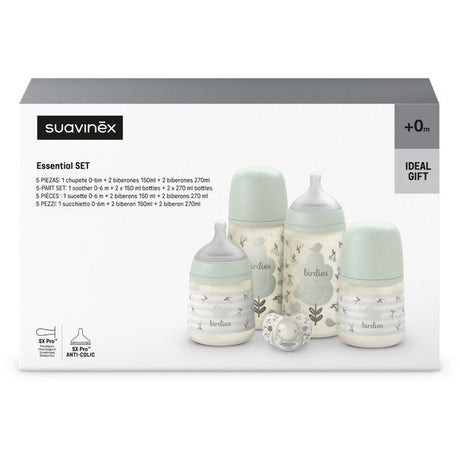 Set nouveau-né - SUAVINEX - Birdies - 0 a 6 mois - Vert