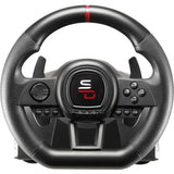 Volant de course - SUPERDRIVE - GS650-X - Levier de vitesse manuel - 3 pédales - Palettes - PS4 / Xbox