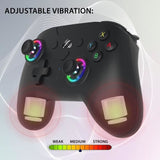 Manette sans fil - SUBSONIC - Switch 2 / Switch - LEDs programmables - Vibrations - Gyroscope - Noire