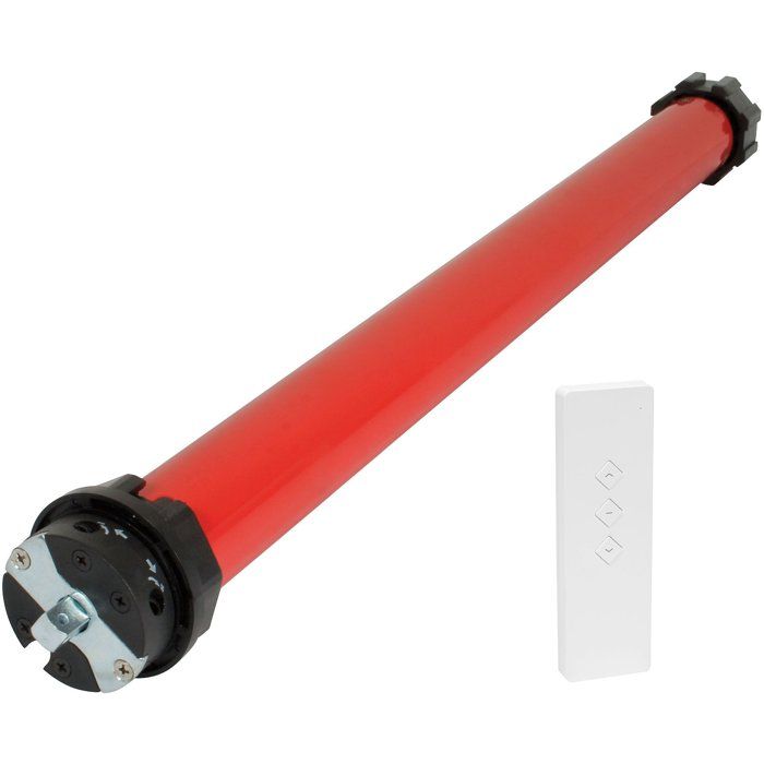Moteur volet roulant radio + télécommande RM10MMB - SUPERROLLO - SR20915 - Diametre 60 mm - 10 Nm - Poids max tablier 22 kg