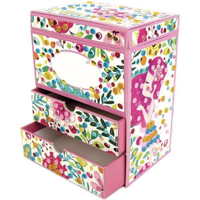3D Mosaiques - SYCOMORE - Stick'N Fun - Coffret bijoux - Des 5 ans