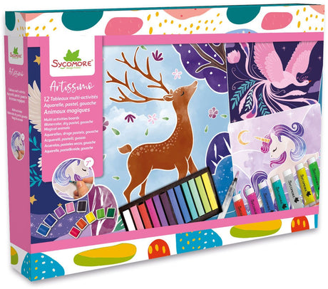 Multi activités XXL - SYCOMORE - Artissimo - Aquarelles pastels acrylique - Des 7 ans