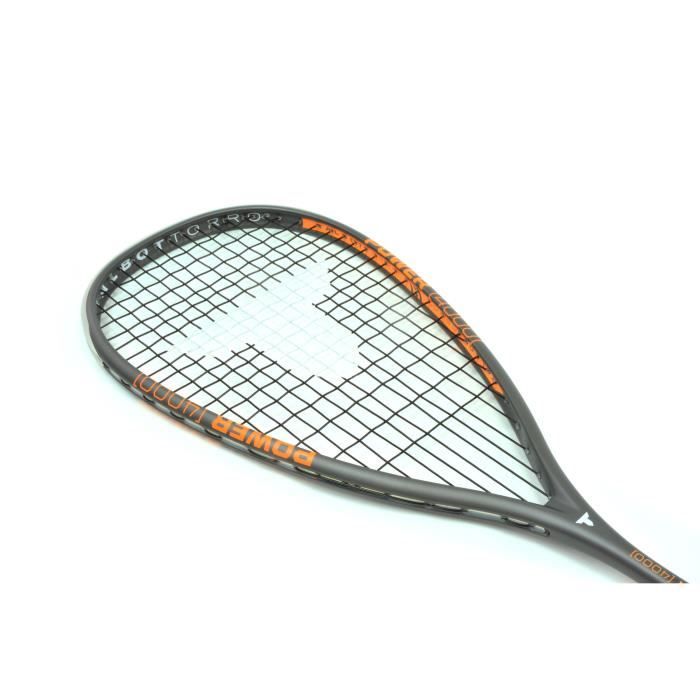 Raquette de squash - TALBOT TORRO - POWER 4000 - Profil en U - Cordage US 500 - Tete 480cm˛ - Cadre 18.2mm/135g - 175g