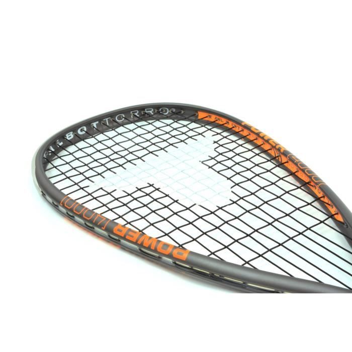 Raquette de squash - TALBOT TORRO - POWER 4000 - Profil en U - Cordage US 500 - Tete 480cm˛ - Cadre 18.2mm/135g - 175g
