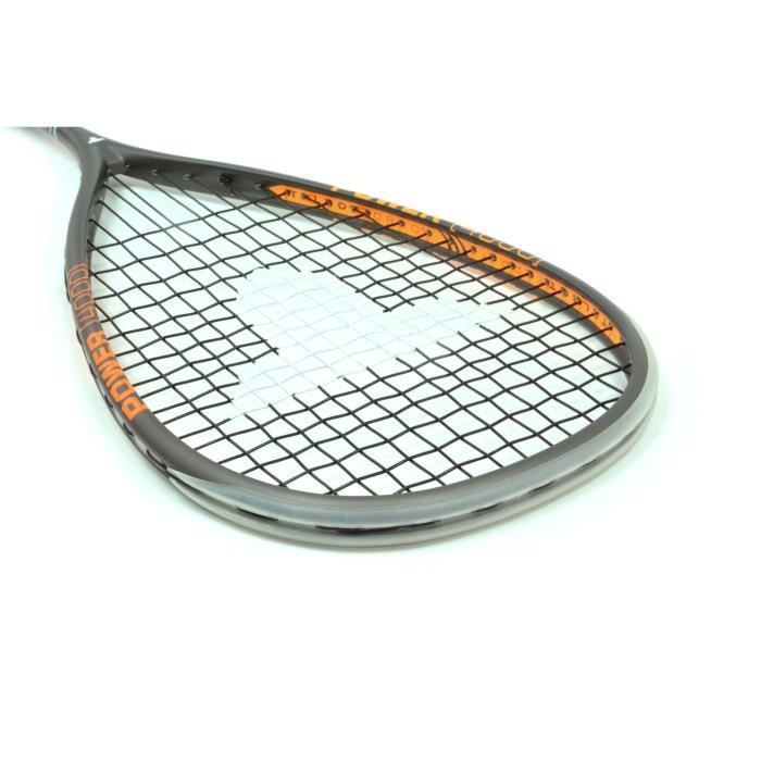 Raquette de squash - TALBOT TORRO - POWER 4000 - Profil en U - Cordage US 500 - Tete 480cm˛ - Cadre 18.2mm/135g - 175g