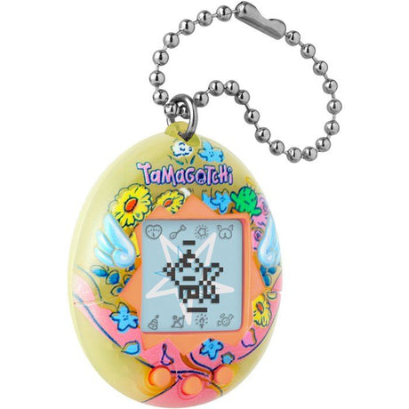 Tamagotchi - BANDAI - Tamagotchi original - Angel Bouquet - Animal électronique virtuel avec écran couleur, 3 boutons et jeux
