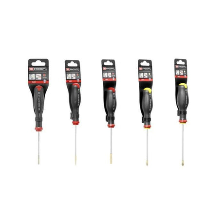 Caisse a outils - FACOM - TBX1M.PB + 20 outils - 5 Tournevis Protwist + 9 Clés mâles + 4 Clés a fourche + Marteau rivoir + Pince