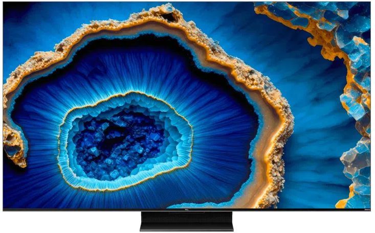 TCL 75C803 - TV QLED MiniLED 75 (190 cm) - 4K UHD 3840x2160 - 144 Hz - Dolby Vision - Google TV  - 4xHDMI 2.1 - WiFi
