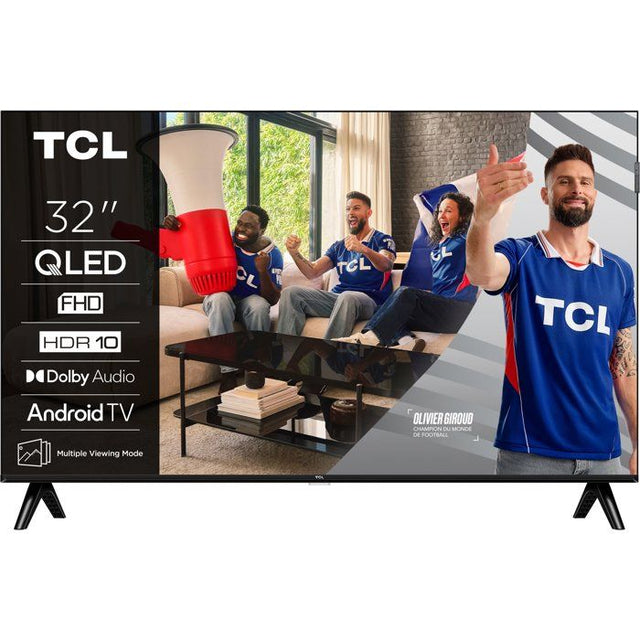 TCL 32S51K - TV QLED 32 (81 cm) - Full HD 1920x1080 - HDR10 - Android TV  - 2xHDMI 1.4 - WiFi