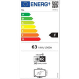 TCL 50T69C - TV QLED 50 (127 cm) - 4K UHD 3840x2160 - HDR10+ - Android TV  - 3xHDMI 2.1 - WiFi