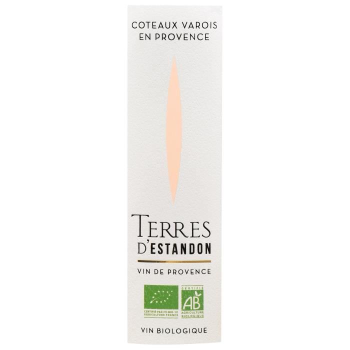 Estandon Terre d'Estandon Coteaux Varois en Provence - Vin rosé de Provence - Bio 2025