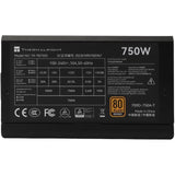 Alimentation PC - THERMALRIGHT - TB750S - 750W - 80+ Bronze - Non modulaire - ATX 3.0 - PCI-E Gen5 - Noir