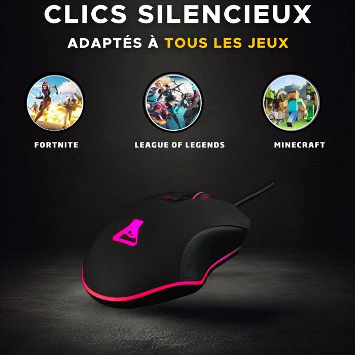 Souris gaming THE G-LAB Kult Helium Pro 12800 DPI