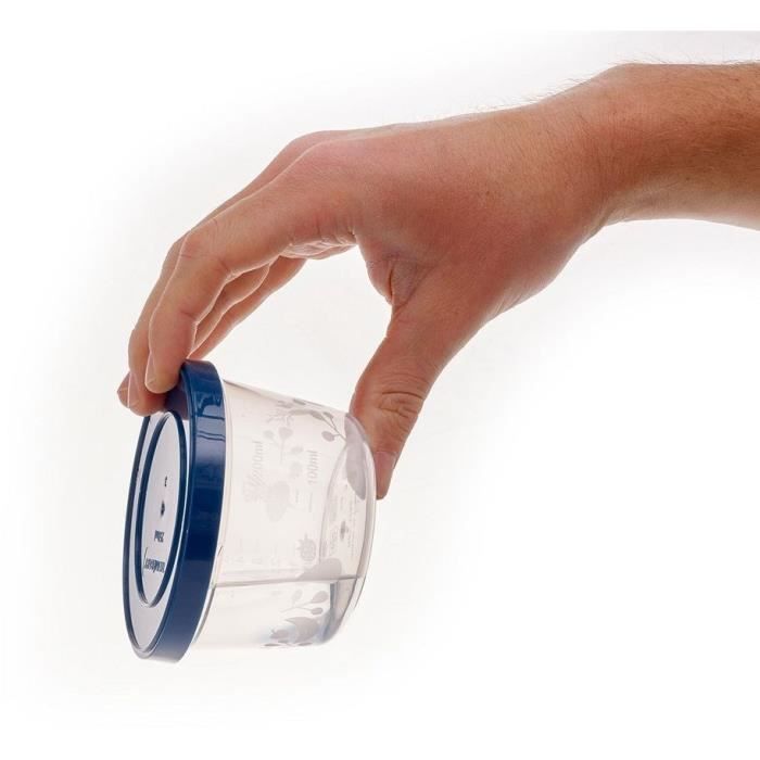 Lot de 5 boîtes de conservation - THERMOBABY - 250 ml - Hermétiques et sans BPA