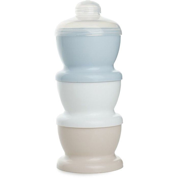 Boîte transport de lait - THERMOBABY - Avec couvercles - Fleur bleue