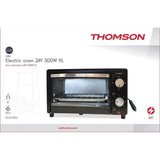 Four électrique - THOMSON - 24V 300W 9L, conçu pour cuire ou réchauffer vos repas lors de vos déplacements.