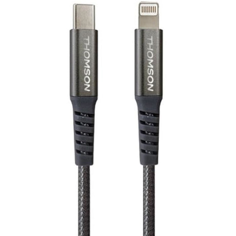 Câble THOMSON USB-C vers Lightning 5A - Charge rapide et transfert de données – Longueur 1,5m