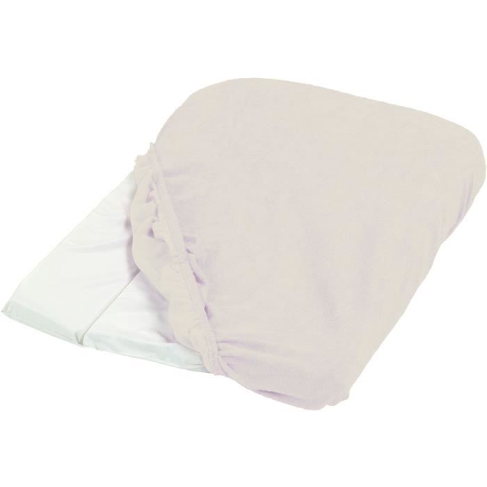 Housse de matelas a langer TINEO  viscose de bambou