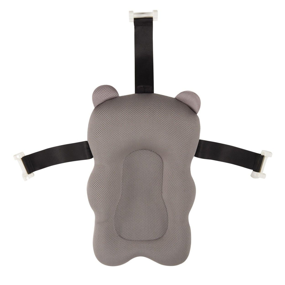 Coussin De Bain Bébé - Siege de Bain Bébé - Systeme d'Attache Universel - Accroche Pour Séchage Rapide - 0-6 mois