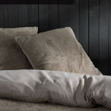 Parure de lit - TODAY - Teddy - 2 personnes - 220 x 240 cm - Beige uni