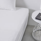 Drap housse TODAY Essential - 90 x 190 cm - 1 personne - 100% Coton uni - Craie