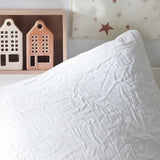 Parure de lit - TODAY - 123318 - 1 personne - 140x200 cm - Gaze de coton unie - Craie