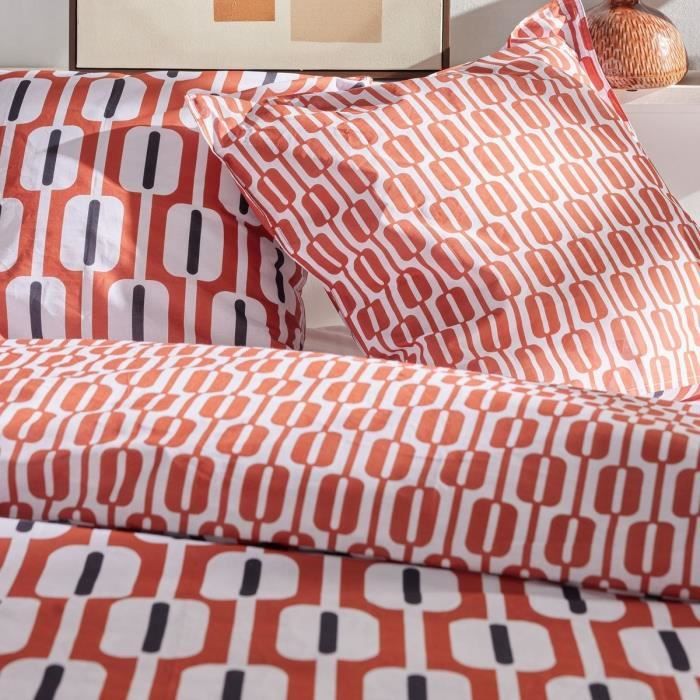 Parure de couette - TODAY - Sunshine 17.16 - 240x260cm - 2 personnes - Imprimée - Coton 57 fils