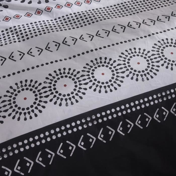 Parure de couette - TODAY - Sunshine 17.17 - 240x260cm - 2 personnes - Imprimée - Coton 57 fils
