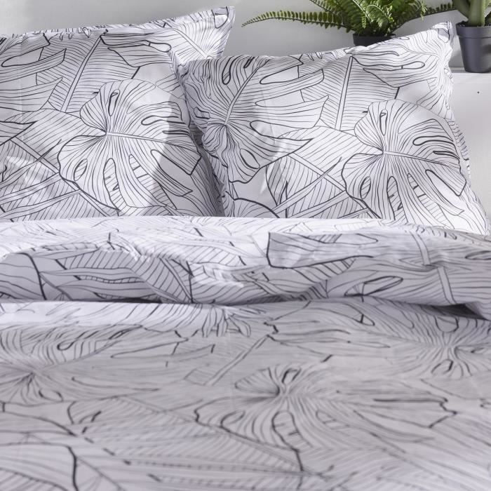 Parure de couette - TODAY - Sunshine 17.23 - 220x240cm - 2 personnes - Imprimée - Coton 57 fils