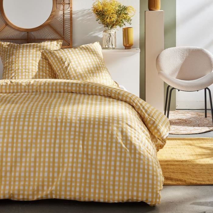 Parure de couette - TODAY - Sunshine 17.26 - 240x260cm - 2 personnes - Imprimée - Coton 57 fils