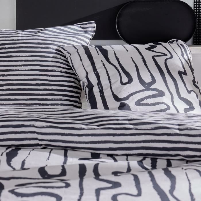 Parure de couette - TODAY - Sunshine 17.31 - 220x240cm - 2 personnes - Imprimée - Coton 57 fils