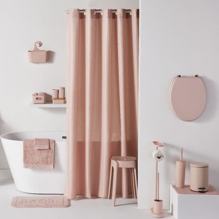 Tapis anti-dérapant baignoire ou douche - TODAY - UTILITY - 50 x 50 cm - Carré - Pink