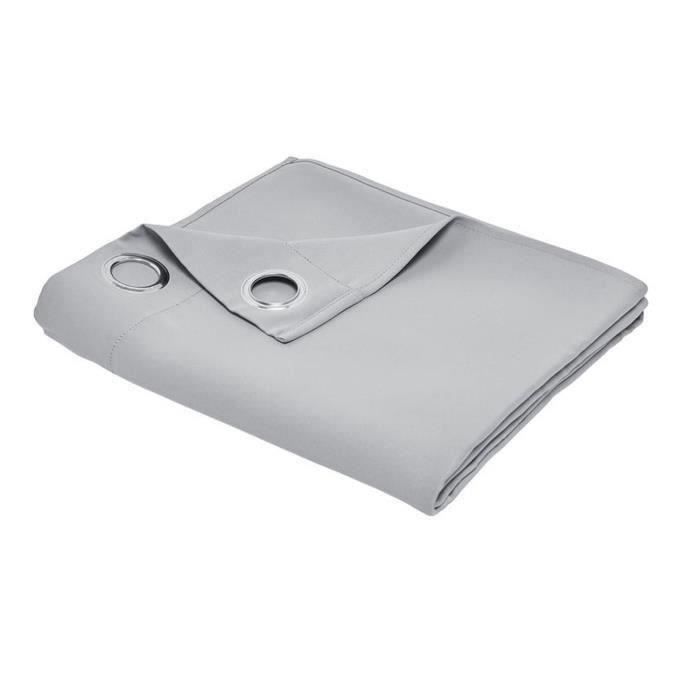 TODAY Rideau Occultant Essential Uni - 140 x 240 cm - Gris