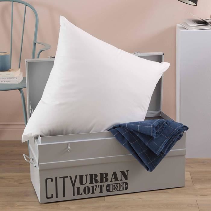 TOISON D'OR - Oreiller Confort Ferme Blanc - Pollux - 50 x 70 cm