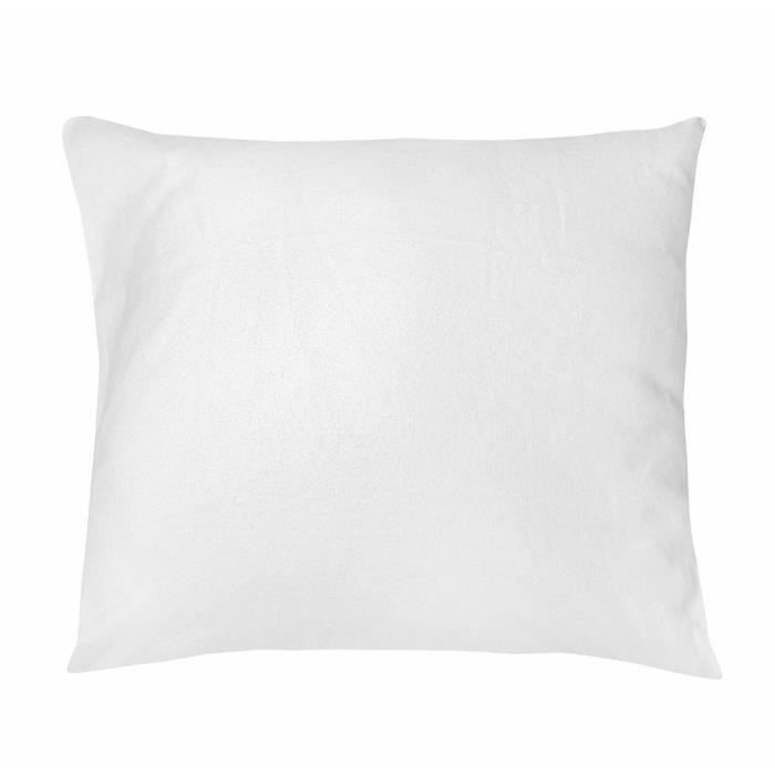 TOISON D'OR - Protection Oreiller 100 % Coton - CUMIN - 60 x 60 cm