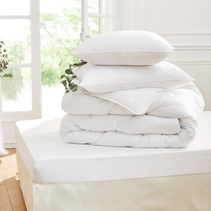 TOISON D'OR - Oreiller - Eole - Confort souple - 50x70cm  - Blanc