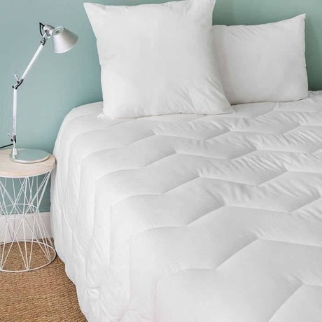 TOISON D'OR – Couette Bamboo tempérée 300 g/m˛ – Viscose de bambou – Blanc – 240 x 260 cm