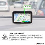 TomTom - GO Classic 5 2eme Génération - GPS Voiture - 5 pouces - TomTom Traffic - Guidage sur changement de voie - Carte Europe 27
