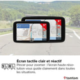 TomTom - GO Professional 5 2eme Génération - GPS Poid Lourd, Bus et voiture - 5 pouces - TomTom Traffic - carte Europe -