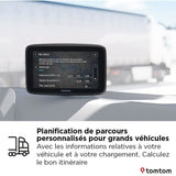 TomTom - GO Professional 6 2eme Génération - GPS Poid Lourd, Bus et voiture - 6 pouces - TomTom Traffic - carte Europe -