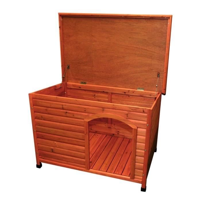 TRIXIE Niche a toit plat natura pour chien