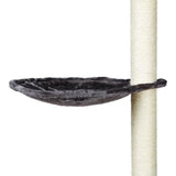 TRIXIE Hamac - Nid XL pour griffoir pour chat gris platinium peluche ř 40 cm