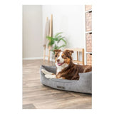 Panier pour chien - TRIXIE - VITAL LENNOX - Tissu chenille - 60 x 50 cm - Gris