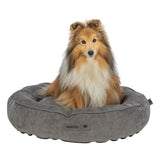 Panier pour chien - TRIXIE - VITAL LENNOX - Tissu chenille - Ř 60 cm - Gris